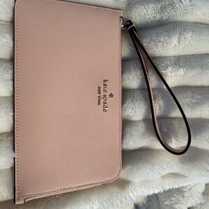 Kate Spade Blush Pink Wristlet